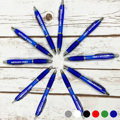 personalised Curvy Ballpen