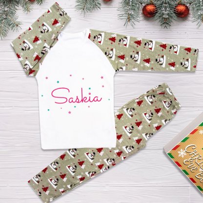 personalised Christmas pyjamas