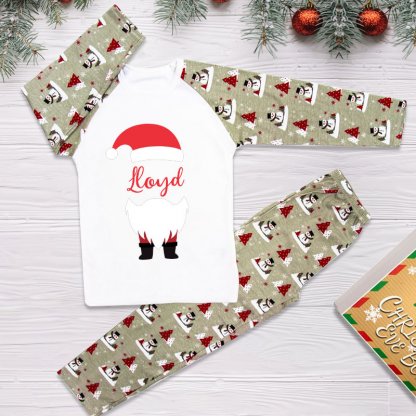 personalised Christmas pyjamas