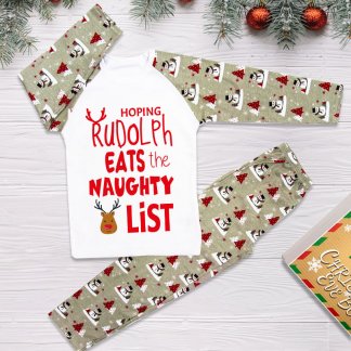 personalised Christmas pyjamas