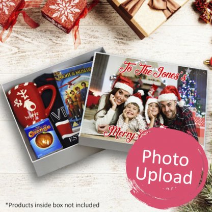 photo upload Christmas box