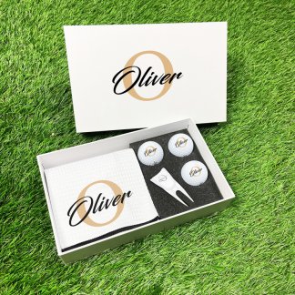 personalised golf gift set