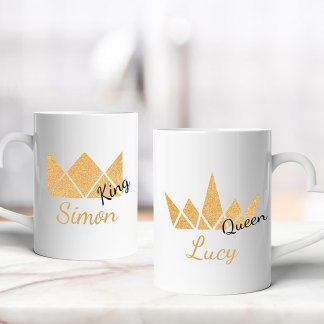 Personalised Valentine's Heart Mugs