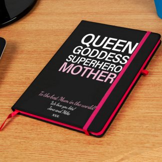 personalised mum notebook