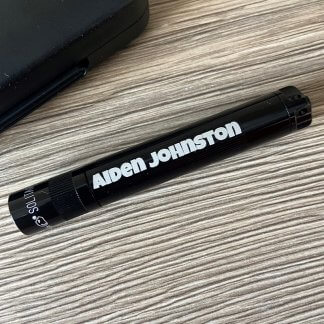 Personalised Solitaire MagLite Torch