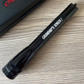 Personalised Large MagLite Torch