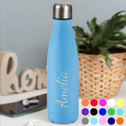 Personalised Colour Works Water Bottle