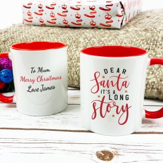 Personalised Christmassy Mugs