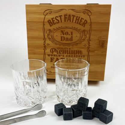 Personalised Whiskey Gift Set!