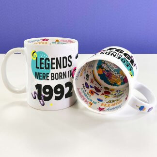 Personalised 90s Legend Birthday Mug