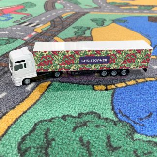 Personalised Geometric Large Lorry