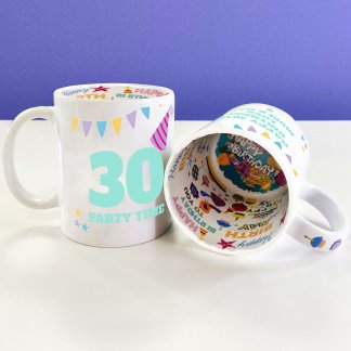 Personalised Party Time Mug