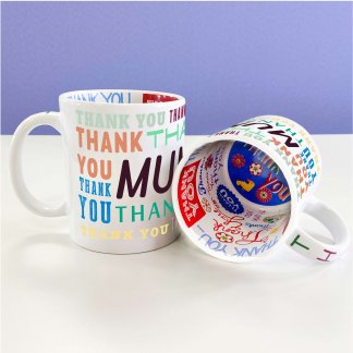 Personalised Thank you Mummy Mug