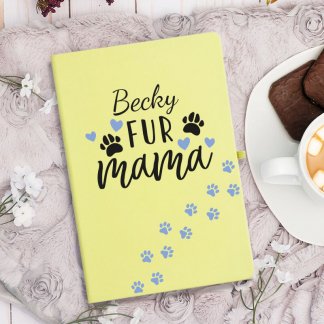 Pastel Fur Mama Notebook