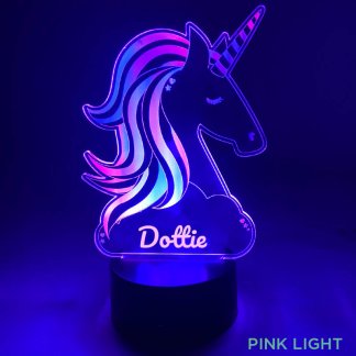 Personalised Unicorn Light