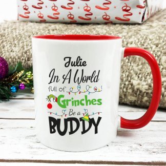 Be a Buddy Christmas Mug