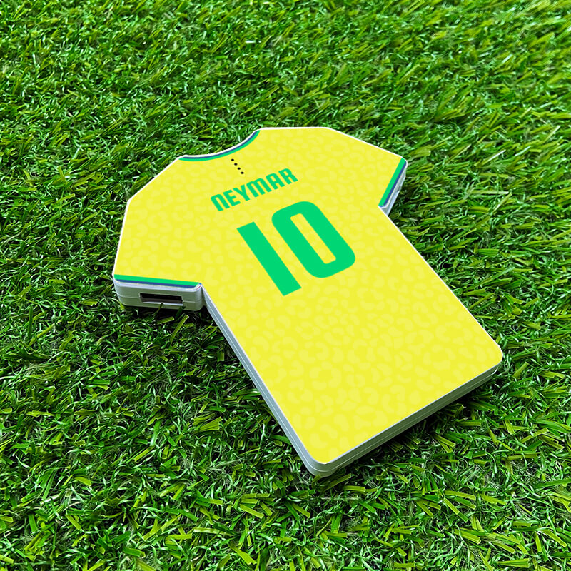 Brazil_Lifestyle Shirt Wireless Powerbank - Brazil